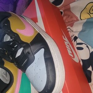 Nike Kids Sneakers - Black, Pink, Green, Gold, Light Blue